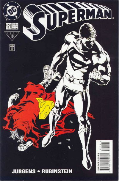 Cover for Superman (DC, 1987 series) #121 [Direct Sales]