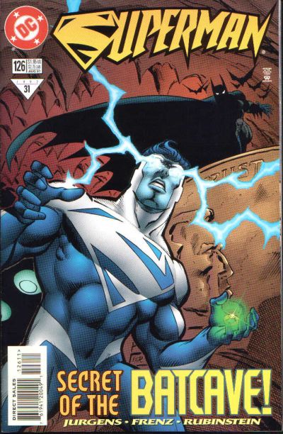 Cover for Superman (DC, 1987 series) #126 [Direct Sales]