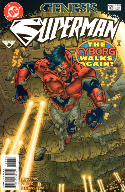 Cover for Superman (DC, 1987 series) #128 [Direct Sales]