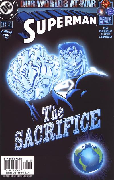 Cover for Superman (DC, 1987 series) #173 [Direct Sales]