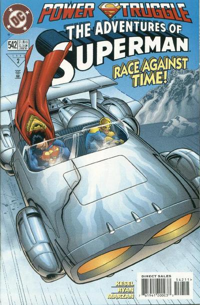 Cover for Adventures of Superman (DC, 1987 series) #542 [Direct Sales]