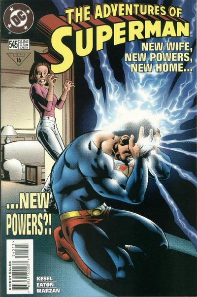 Cover for Adventures of Superman (DC, 1987 series) #545 [Direct Sales]