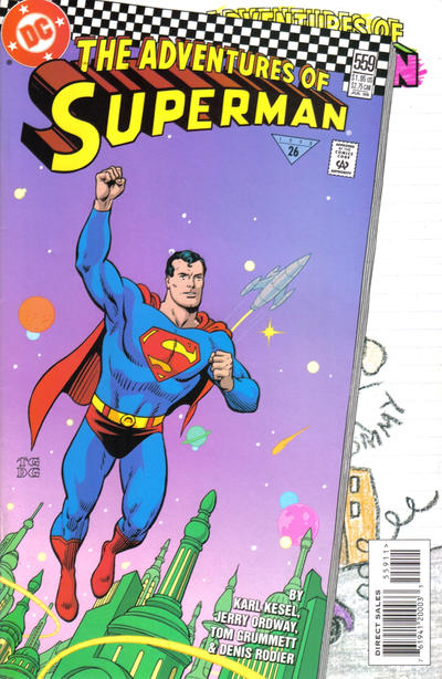 Cover for Adventures of Superman (DC, 1987 series) #559 [Direct Sales]