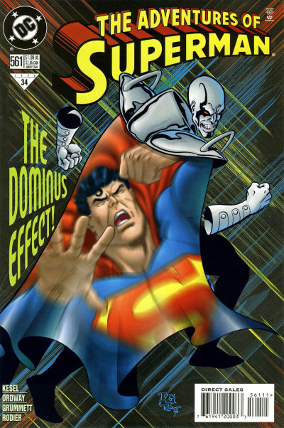 Cover for Adventures of Superman (DC, 1987 series) #561 [Direct Sales]