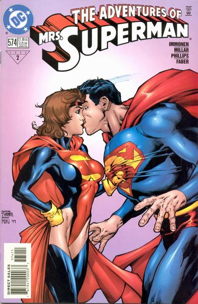 Cover for Adventures of Superman (DC, 1987 series) #574 [Direct Sales]