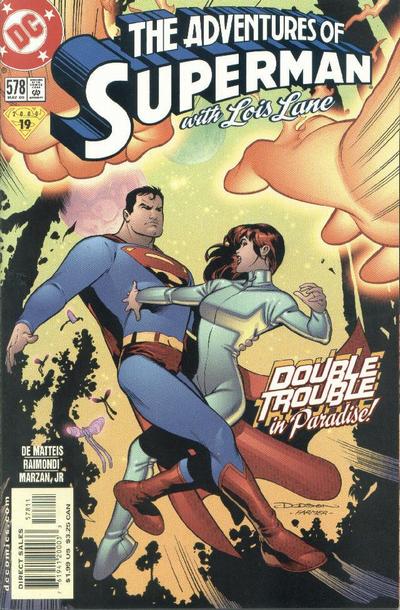 Cover for Adventures of Superman (DC, 1987 series) #578 [Direct Sales]