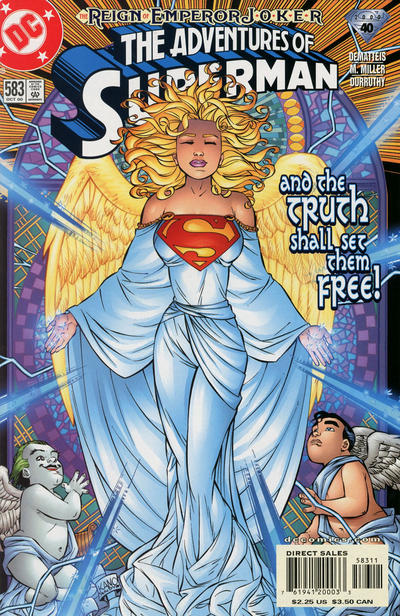 Cover for Adventures of Superman (DC, 1987 series) #583 [Direct Sales]
