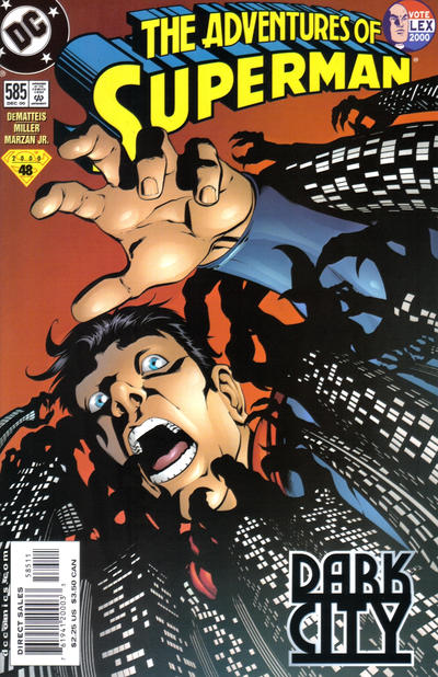 Cover for Adventures of Superman (DC, 1987 series) #585 [Direct Sales]
