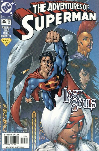 Cover for Adventures of Superman (DC, 1987 series) #587 [Direct Sales]