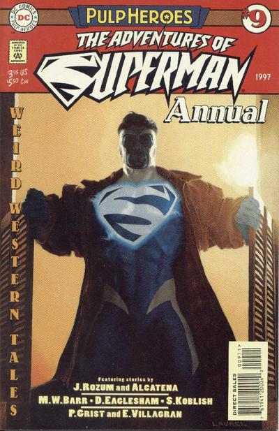 Cover for Adventures of Superman Annual (DC, 1987 series) #9 [Direct Sales]