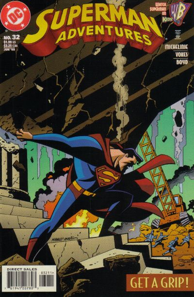 Cover for Superman Adventures (DC, 1996 series) #32