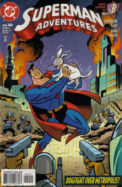 Cover for Superman Adventures (DC, 1996 series) #40