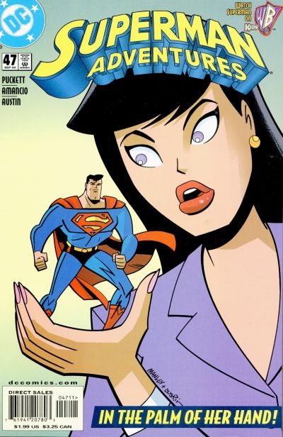 Cover for Superman Adventures (DC, 1996 series) #47 [Direct Sales]