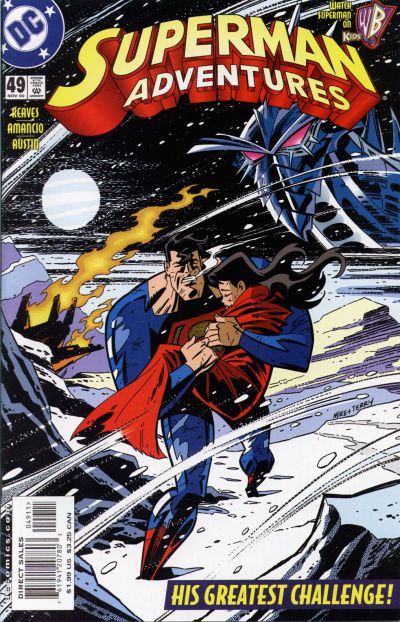 Cover for Superman Adventures (DC, 1996 series) #49 [Direct Sales]
