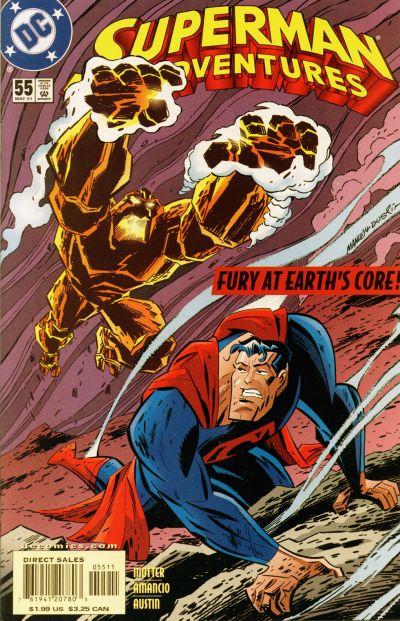 Cover for Superman Adventures (DC, 1996 series) #55