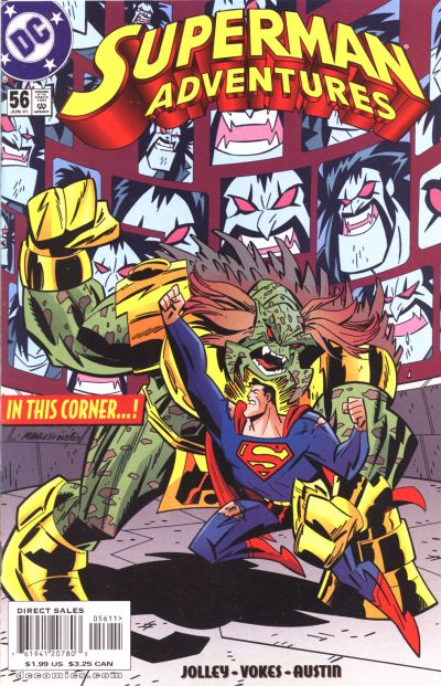 Cover for Superman Adventures (DC, 1996 series) #56