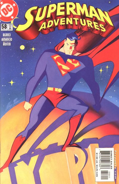 Cover for Superman Adventures (DC, 1996 series) #58