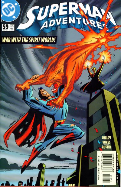 Cover for Superman Adventures (DC, 1996 series) #59