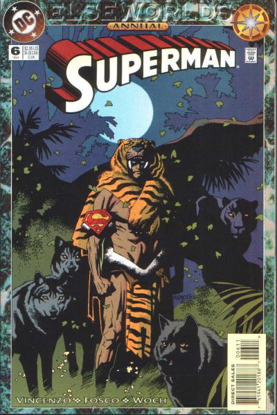 Cover for Superman Annual (DC, 1987 series) #6 [Direct Sales]
