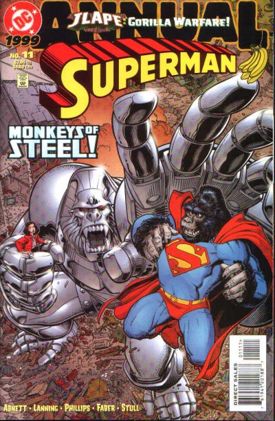 Cover for Superman Annual (DC, 1987 series) #11 [Direct Sales]