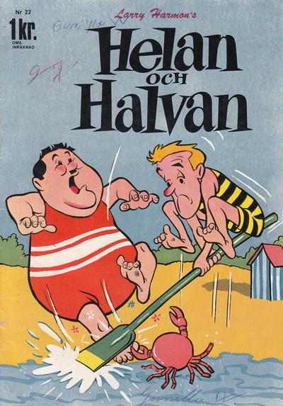 Cover for Helan och Halvan (Williams Förlags AB, 1963 series) #22