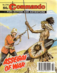 Cover Thumbnail for Commando (D.C. Thomson, 1961 series) #2744