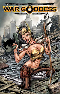 Cover Thumbnail for War Goddess (Avatar Press, 2011 series) #11 [Sultry Variant Cover by Renato Camilo]
