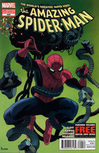 Cover for The Amazing Spider-Man (Marvel, 1999 series) #699 [2nd Printing Variant]