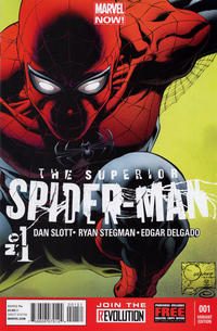 Cover for Superior Spider-Man (Marvel, 2013 series) #1 [Variant Edition - Joe Quesada Cover]