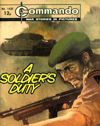 Cover for Commando (D.C. Thomson, 1961 series) #1430