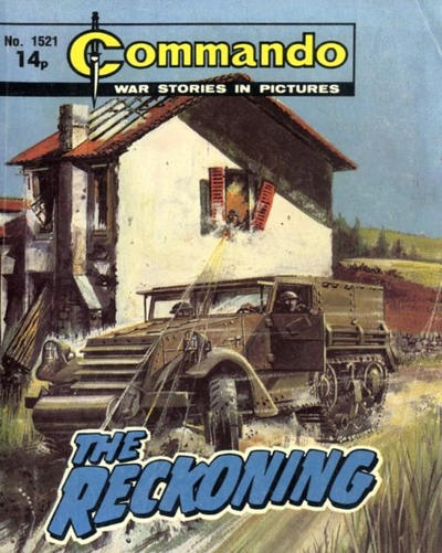 Cover for Commando (D.C. Thomson, 1961 series) #1521