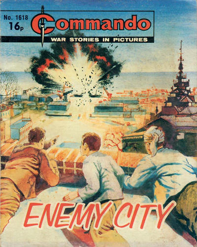Cover for Commando (D.C. Thomson, 1961 series) #1618