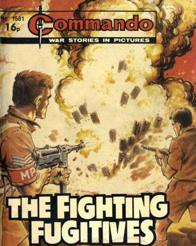 Cover for Commando (D.C. Thomson, 1961 series) #1581