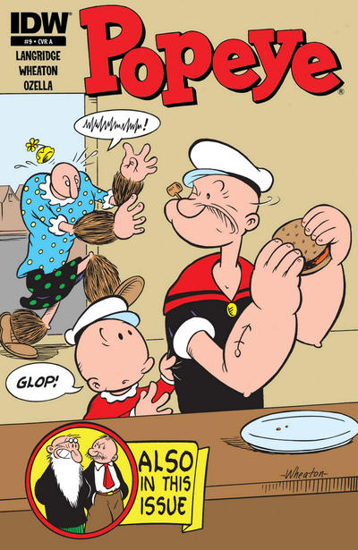 Cover for Popeye (IDW, 2012 series) #9
