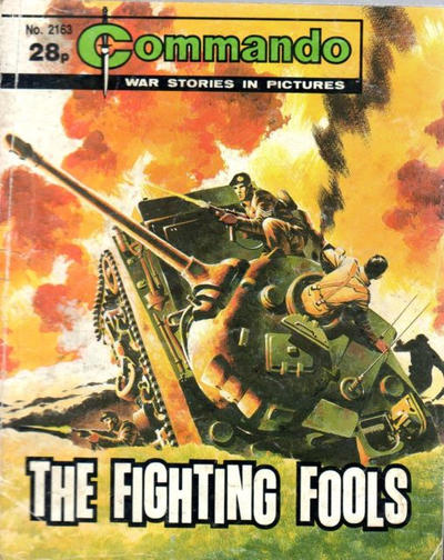 Cover for Commando (D.C. Thomson, 1961 series) #2163