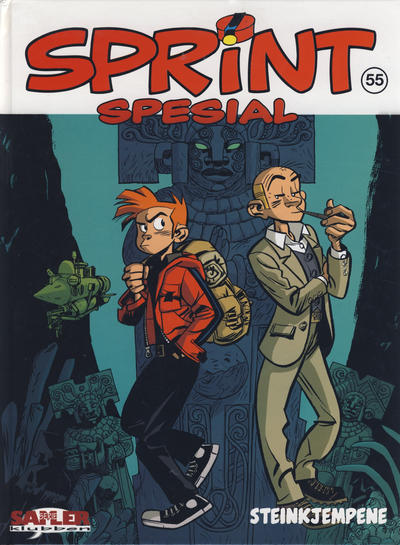 Cover for Sprint [Seriesamlerklubben] (Hjemmet / Egmont, 1998 series) #55 - Steinkjempene