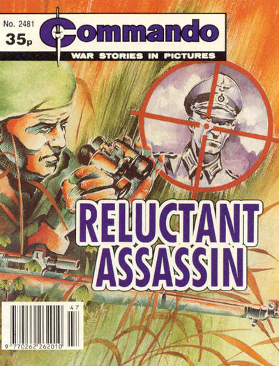 Cover for Commando (D.C. Thomson, 1961 series) #2481