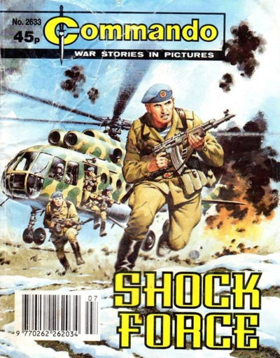 Cover for Commando (D.C. Thomson, 1961 series) #2633