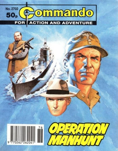 Cover for Commando (D.C. Thomson, 1961 series) #2702