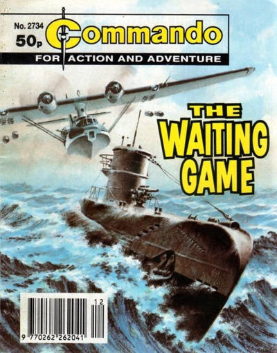 Cover for Commando (D.C. Thomson, 1961 series) #2734
