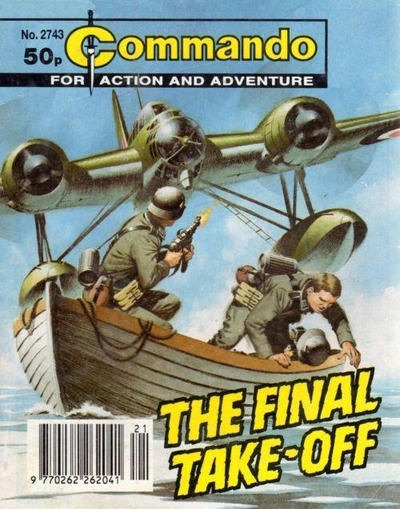 Cover for Commando (D.C. Thomson, 1961 series) #2743