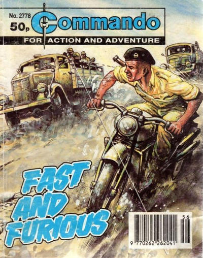 Cover for Commando (D.C. Thomson, 1961 series) #2778