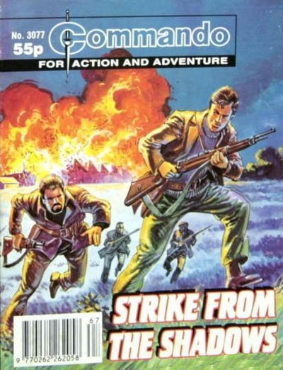 Cover for Commando (D.C. Thomson, 1961 series) #3077