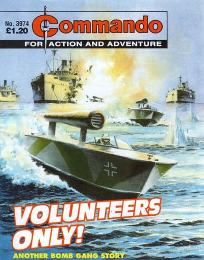 Cover for Commando (D.C. Thomson, 1961 series) #3974