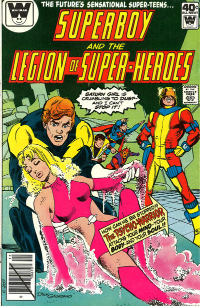 Cover for Superboy & the Legion of Super-Heroes (DC, 1977 series) #258 [Whitman]