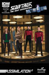 Cover Thumbnail for Star Trek: The Next Generation / Doctor Who: Assimilation² (2012 series) #1 [Hastings Retailer Exclusive Variant Cover]
