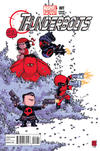 Cover for Thunderbolts (Marvel, 2013 series) #1 [Skottie Young]