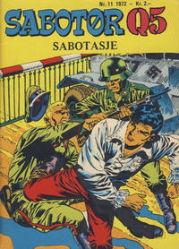 Cover for Sabotør Q5 (Serieforlaget / Se-Bladene / Stabenfeldt, 1971 series) #11/1972