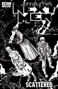 Cover Thumbnail for John Byrne's Next Men (IDW, 2010 series) #2 [Sketch Cover]