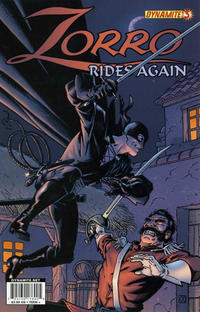 Cover Thumbnail for Zorro Rides Again (Dynamite Entertainment, 2011 series) #3 [Main Cover]